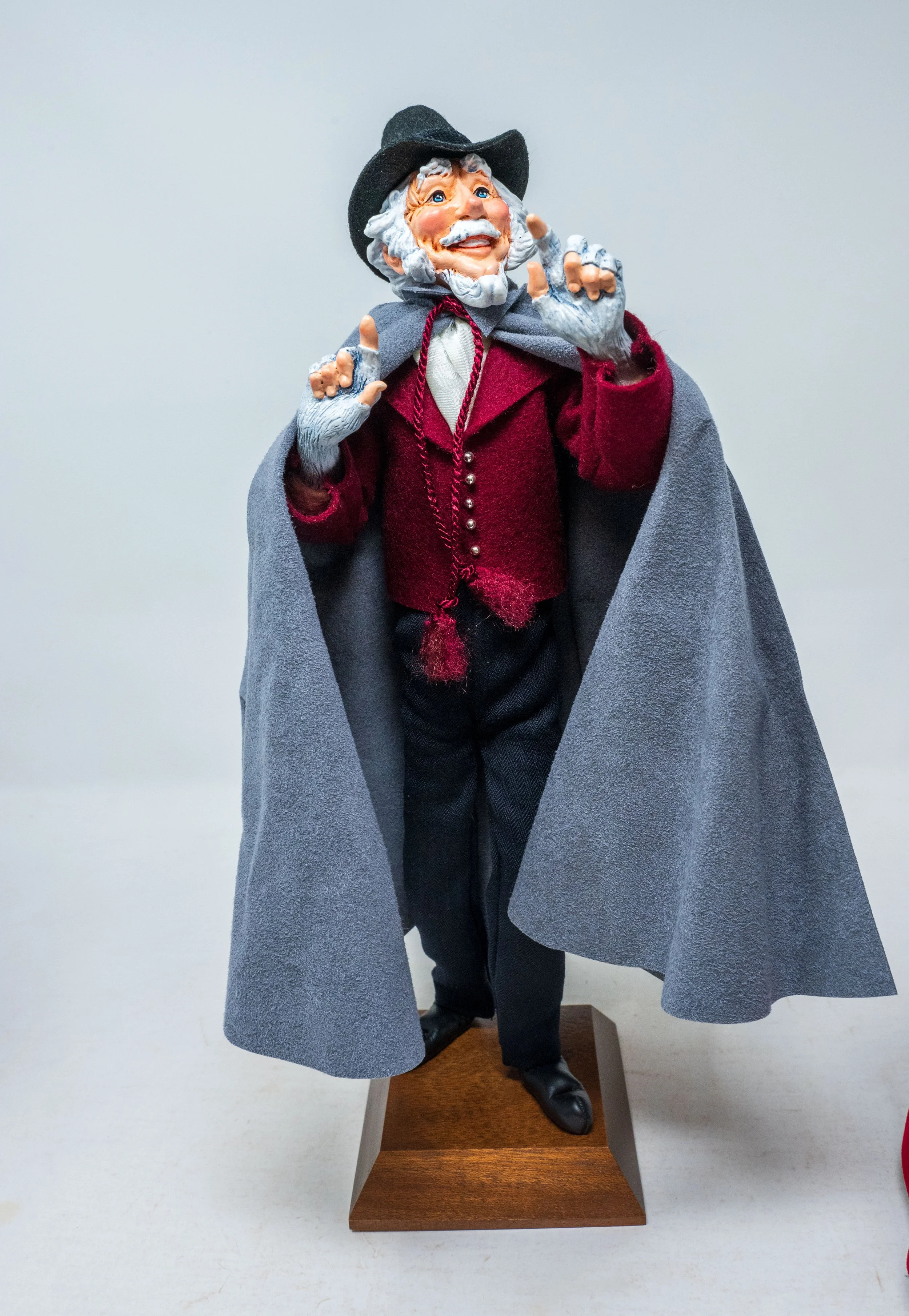 Miss Bennett, The Fiddler, and The Maestro - Carollers — Simpich.com